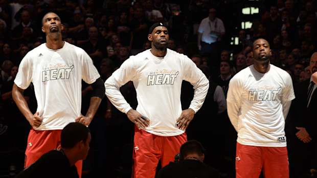 LeBron James, Dwyane Wade, Chris Bosh